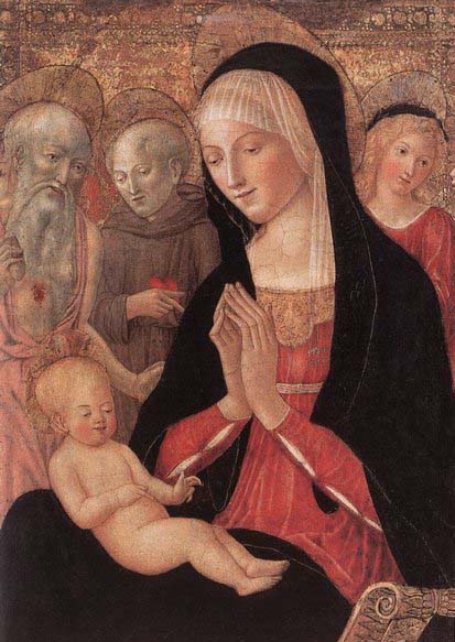 Madonna and Child with Saints and Angels